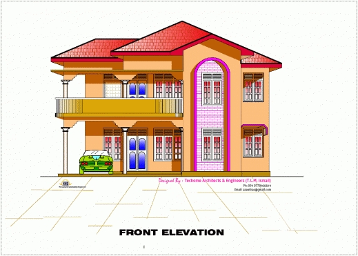 Amazing 2d House Floor Plans Elevation Residential Floor Plans And Elevation Of A Residential House Floor Plan Pic