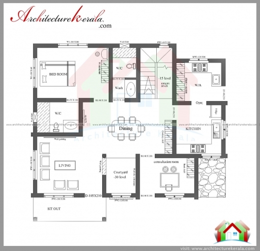 Fantastic 1700 Sq Ft House Plans Kerala Arts 2000 SQUARE FEET 3 BEDROOM HOUSE PLAN AND ELEVATION  ARCHITECTURE KERALA Photos