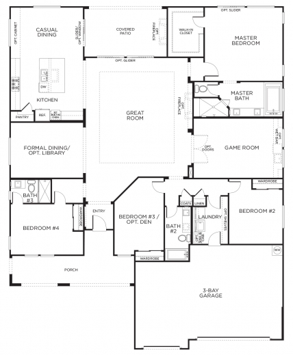Fantastic Single Floor House Plans Single Story House Floor Plans Space Home Plan Single Pic