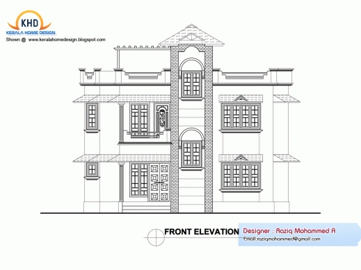 Outstanding House Plans And Its Elevations Arts House Plans With Elevation Images