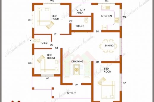 Outstanding Small House Plans 1200 Sq Ft Simple Small House Floor Plans 1200 1200 Sq Ft Single Floor House Plans Pics