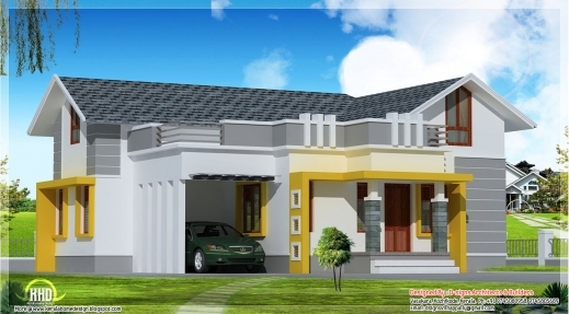 Outstanding Stylish Houses Single Floor House Elevation Kerala Single Floor New Stylish Floor Plan And Elevation Pic
