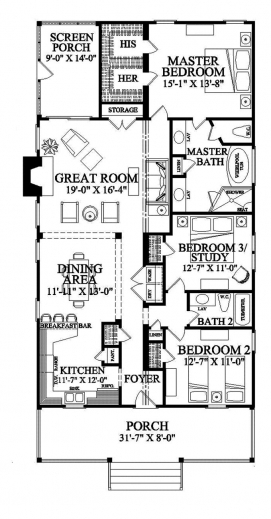 Amazing 1000 Ideas About Narrow House Plans On Pinterest Narrow Lot Simple 3bedroom House Plans On Half A Plot Pictures