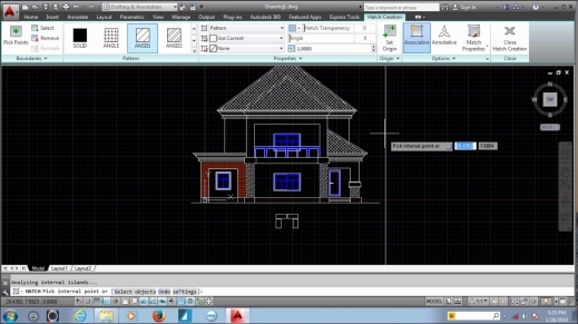 Awesome House Plan In Autocad 2016 Arts Www 2d Home Plan 2016 Images