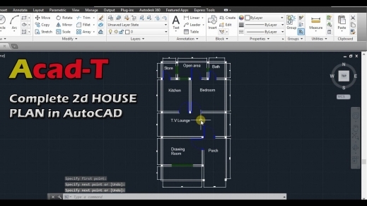 Incredible 2d House Plans In Autocad Arts Www 2d Home Plan 2016 Pic