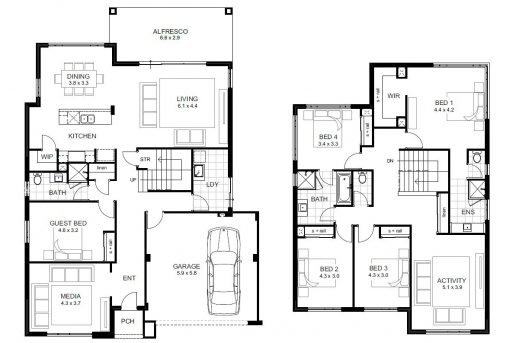 Marvelous 5 Bedroom House Designs Perth Double Storey Apg Homes 2 Storey 5 Bedroom House Plans Photo