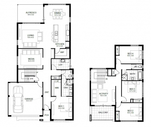 Gorgeous 4 Bedroom Home Floor Plans Lcxzz Four Bedroom Gorgeous 4 Bedroom Home Floor Plans Lcxzz Four Bedroom
