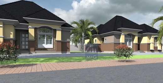 Amazing 3 Bedroom Bungalow House Plans In Nigeria Colonial Exterior Front Pictures Of Nigerian 3 Bedroom Bungalow House Plan Image