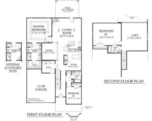 Remarkable 2 Bedroom Log Cabin Plans With Loft 24x36 Floor 3 Story