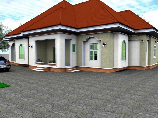  3  Bedroom  Bungalow Floor Plan  In Nigeria  January 2020 