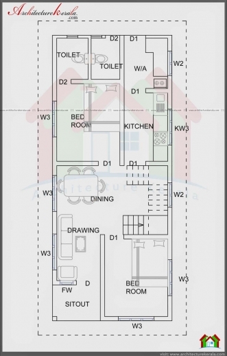 750 Sq Ft. House Plan