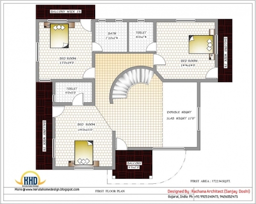 Inspiring House Plans For Small Homes In India Indian House Plan 2800 ...