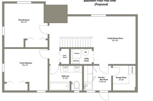 Stunning 1000 Ideas About Basement Floor Plans On Pinterest House Design House Basement Plans Pics