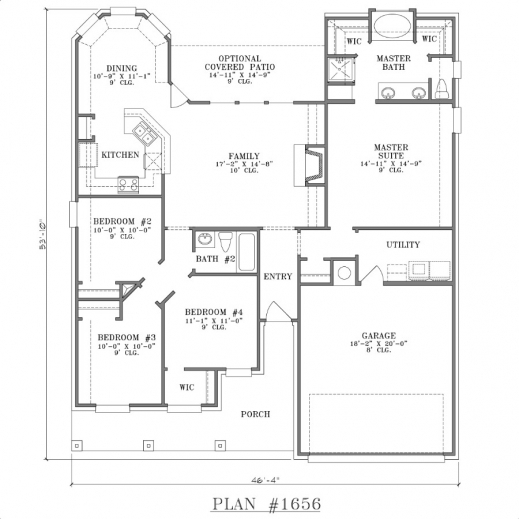 Wonderful 10 Images About House Plans On Pinterest French Country House Four Rooms House Plans Picture