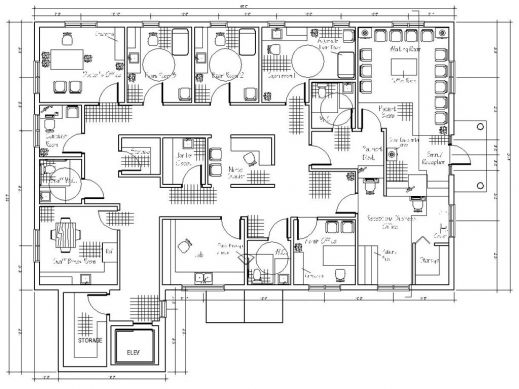 Wonderful 2d Amp 3d Floor Plans Floor Plans And Drawing Auto Cad 2d House Plans With Dimensions Image