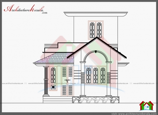 Wonderful 750 Sq Ft House Plan And Elevation Architecture Kerala Karala 750 House Plans Com Photo