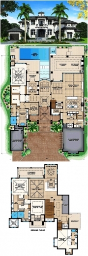 Awesome 17 Best Ideas About Dream House Plans On Pinterest House Floor Dream House Plan Photos