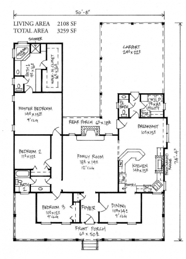 Awesome 17 Best Images About Floor Plans On Pinterest Southern Style Farmhouse Floor Plans Picture