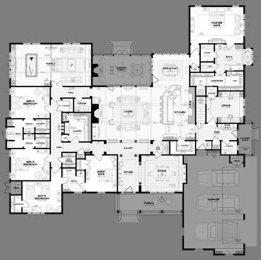 Awesome Big 5 Bedroom House Plans My Plans Help Needed With Bedroom Big Houses Plans Picture