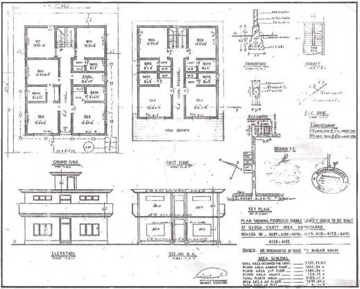 Awesome House Plan Section And Elevation Home Design HOUSE PLAN AND ELEVATION AND SECTION Picture