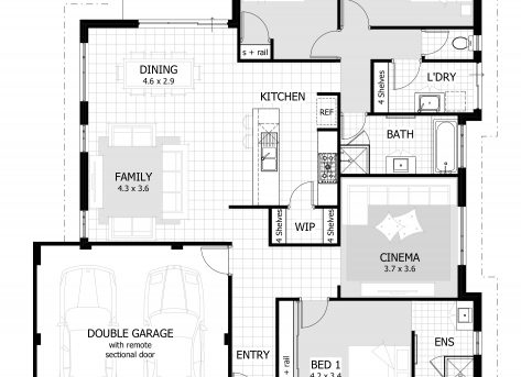 Fantastic Three Bedroom House Plans Shoise Three Bedroom House Plan Image