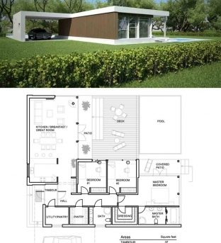 Remarkable 17 Best Ideas About Modern House Plans On Pinterest Modern Floor Modern House Plan And Elevation Pic