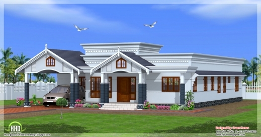 Amazing Single Floor 4 Bedroom House Plans Kerala Corepad Kerala Single Story House Plans Picture