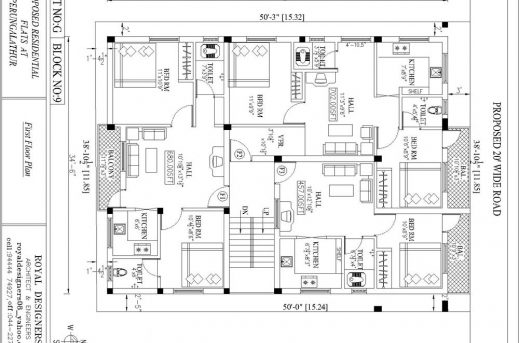 G 2 Residential Building Floor Plan September 2022 - House Floor Plans