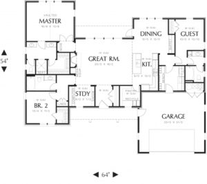 3 Bedroom Floor House Plan With All Dimensions June 2026 - House Floor ...