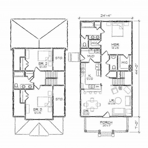 Gorgeous Single Floor 3 Bedroom House Plans Interior Design Ideas House 3 Bedroom Modern French Style House Plans Pic