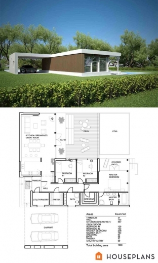 Marvelous 17 Best Ideas About Modern House Plans On Pinterest Modern House Ideas For Structured House Plans Images