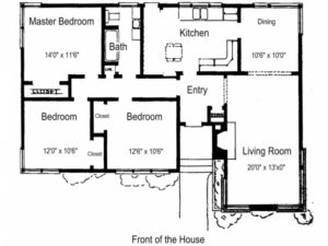 3 Bedroom Floor House Plan With All Dimensions June 2026 - House Floor ...